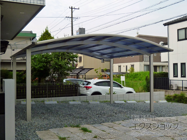 愛知県あま市ののカーポート レイナツインポートグラン　積雪〜20cm対応 施工例