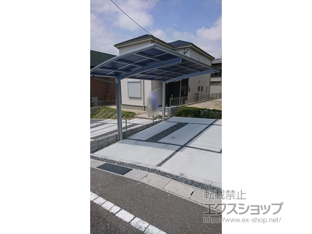 福岡県太宰府市ののカーポート レイナポートグラン　積雪〜20cm対応 施工例