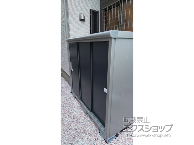 千葉県千葉市のの物置・屋外倉庫 エスモ 一般型 （ESE-1609E） 施工例