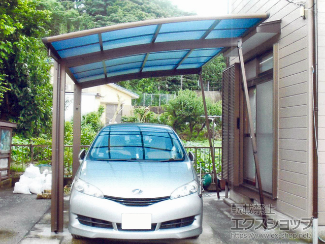 神奈川県横須賀市ののカーポート プレシオスポート 積雪〜20cm対応 施工例