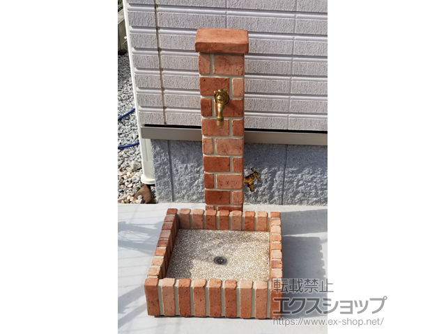 埼玉県北足立郡伊奈町のの立水栓・ガーデンシンク ネオキャスティ #01 施工例
