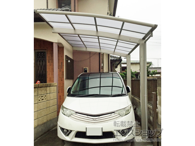 千葉県野田市ののカーポート プレシオスポート 積雪〜20cm対応 施工例