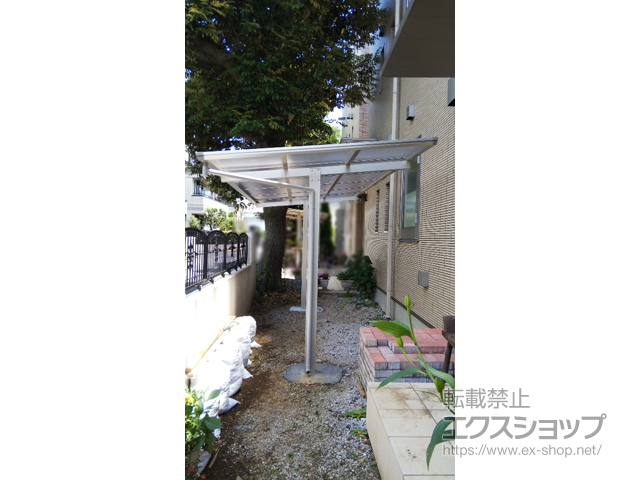 東京都板橋区ののサイクルポート・駐輪場 エフルージュグランミニ ZERO サイクルポートタイプ 積雪〜20cm 施工例