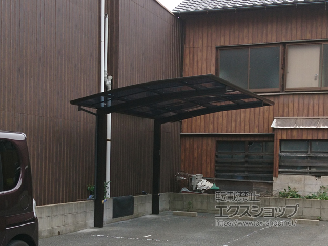 福岡県北九州市ののカーポート プレシオスポート 積雪〜20cm対応 施工例