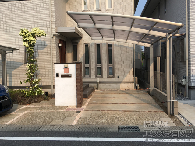 滋賀県草津市ののカーポート レイナポートグラン　積雪〜20cm対応 施工例