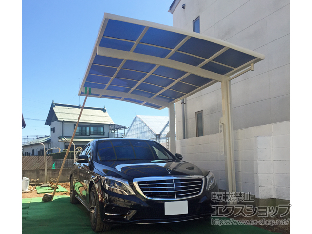 埼玉県草加市ののカーポート レイナポートグラン　積雪〜20cm対応 施工例
