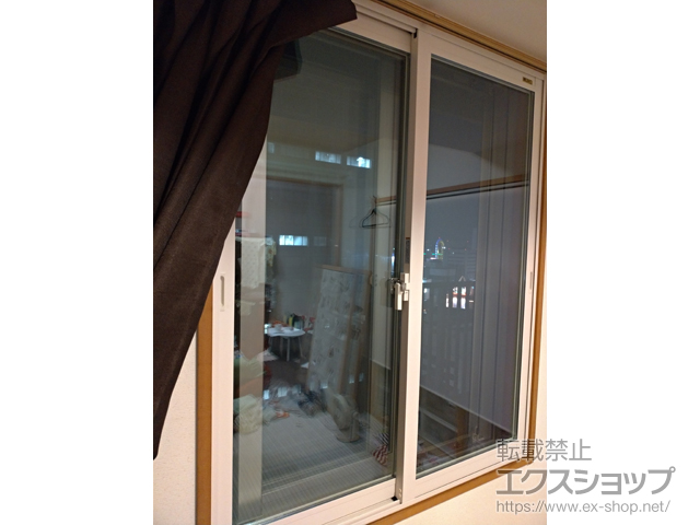 大阪府大阪市のの二重窓（内窓） インプラス ダストバリア仕様 引違い窓 2枚建 施工例
