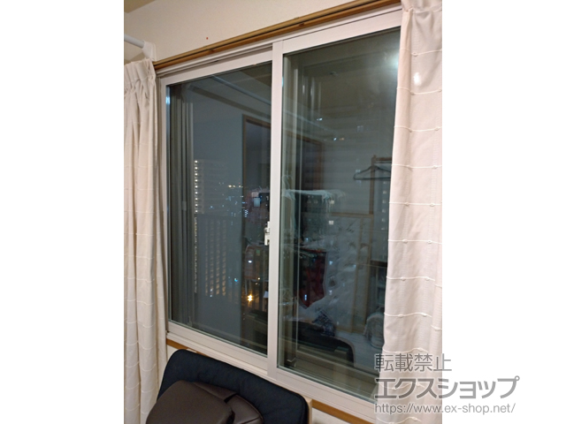 大阪府大阪市のの二重窓（内窓） インプラス ダストバリア仕様 引違い窓 2枚建 施工例