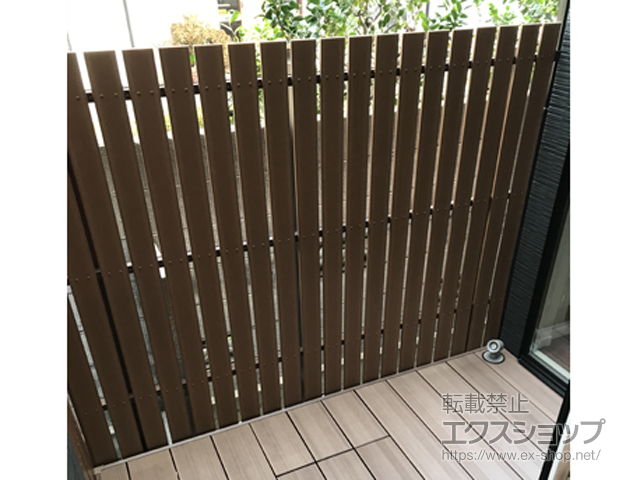 大阪府豊中市ののフェンス・柵 タテイタスタイル 90サイズ 隙間15mm 施工例