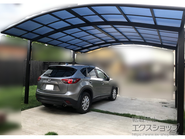 長野県松本市ののカーポート レイナツインポートグラン　積雪〜20cm対応 施工例