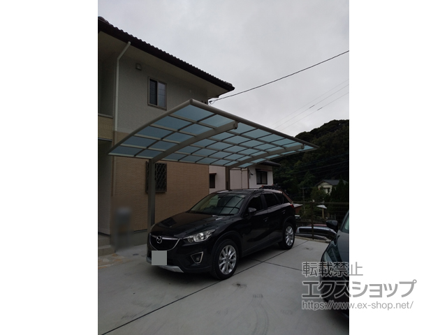 長崎県佐世保市ののカーポート レイナポートグラン　積雪〜20cm対応 施工例