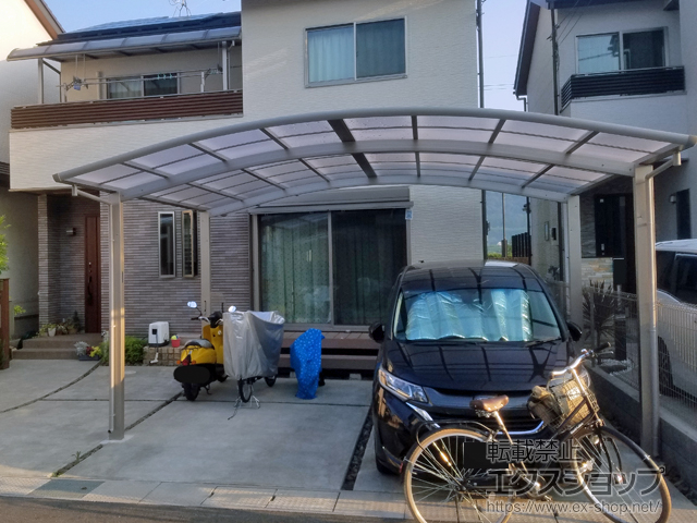 京都府京都市ののカーポート レイナツインポートグラン　積雪〜20cm対応 施工例