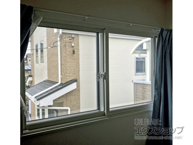 千葉県船橋市のの二重窓（内窓） インプラス ダストバリア仕様 引違い窓 2枚建 施工例