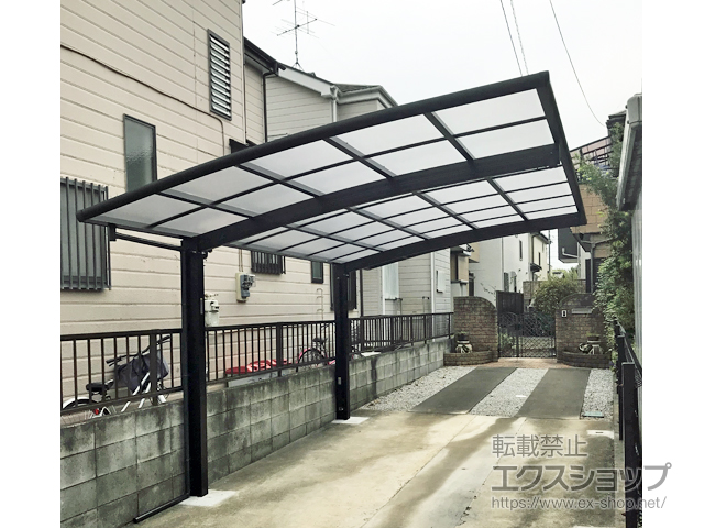 埼玉県桶川市ののカーポート レイナポートグラン　積雪〜20cm対応 施工例
