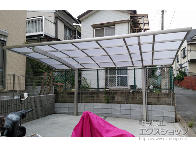 千葉県船橋市ののカーポート プレシオスポート 積雪〜20cm対応 施工例