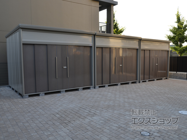 京都府京都市のの物置・屋外倉庫 Mr.トールマンダンディ 一般型 3232×2990×2570（JN-3229） JN-3229-B 施工例
