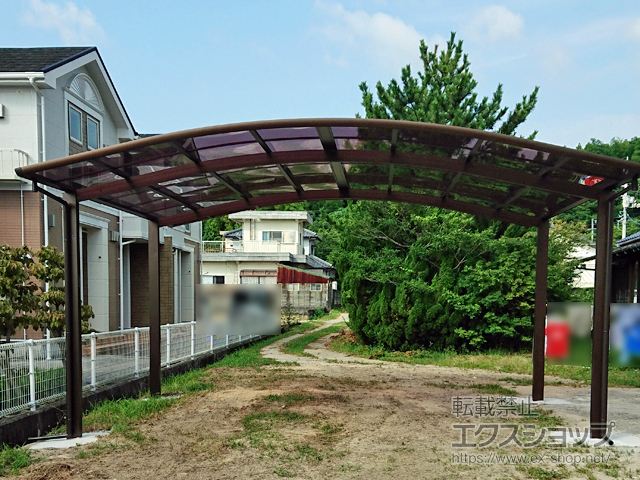 山口県防府市ののカーポート レイナツインポートグラン　積雪〜20cm対応 施工例