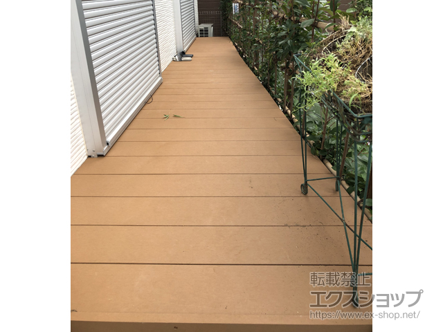 埼玉県さいたま市ののウッドデッキ リウッドデッキ 200 施工例