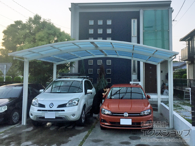愛知県知多郡美浜町ののカーポート レイナツインポートグラン　積雪〜20cm対応 施工例