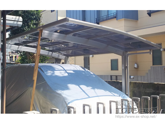 東京都新宿区ののカーポート プレシオスポート 積雪〜20cm対応 施工例