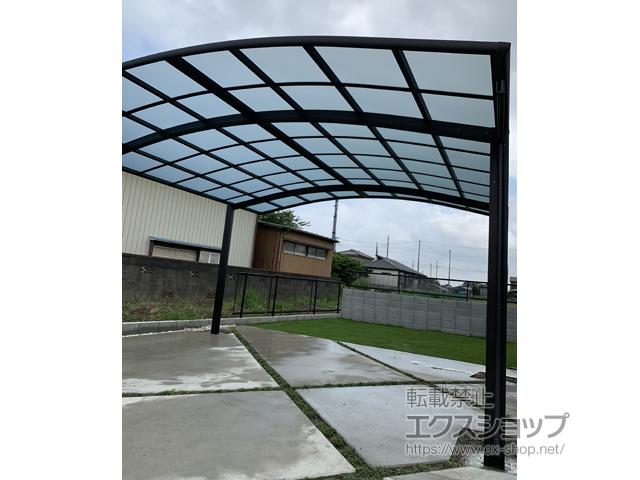 埼玉県越谷市ののカーポート レイナツインポートグラン　積雪〜20cm対応 施工例