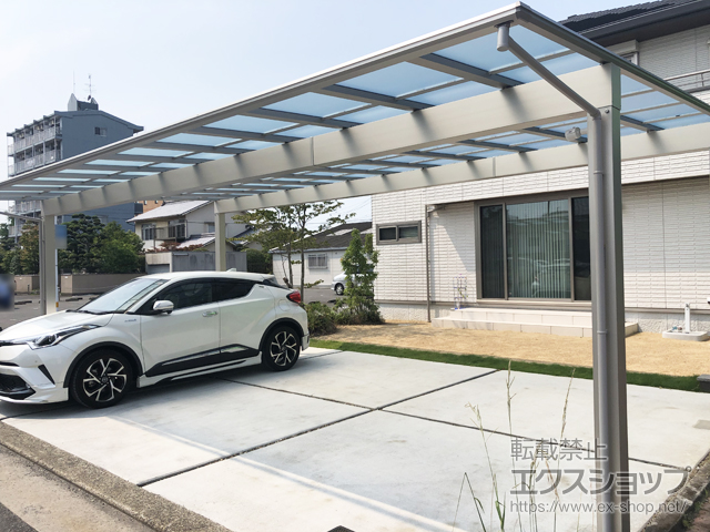 大分県大分市ののカーポート エフルージュ トリプル 積雪〜20cm対応 施工例