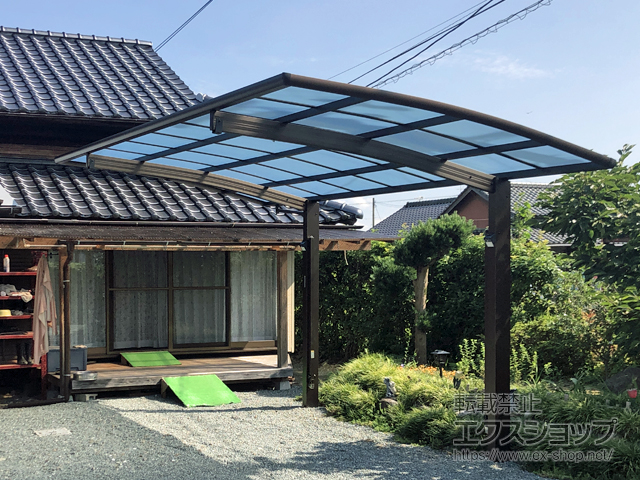 熊本県八代郡氷川町ののカーポート レイナポートグラン　積雪〜20cm対応 施工例