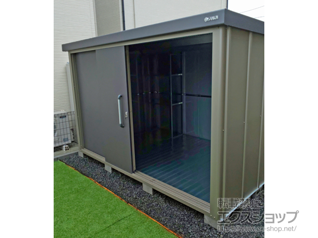 宮城県黒川郡大衡村のの物置・屋外倉庫 エスケーエイト SK8-180 一般型 3000×2000×1940 SK8-180-GK 施工例