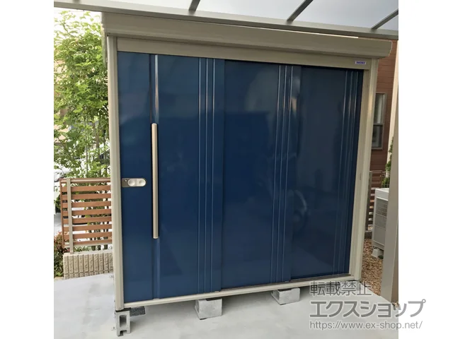 東京都東村山市のタクボの物置・収納・屋外倉庫 Mr.ストックマンダンディ 一般型 2200×1222×2110（ND-2212） ND-2212-DB 施工例