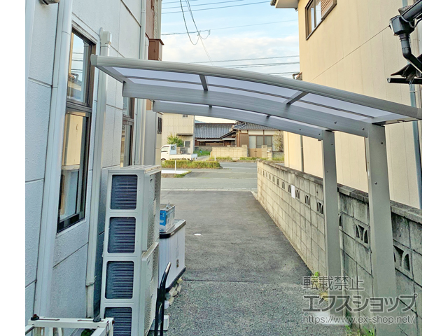 山口県防府市ののサイクルポート・駐輪場 プレシオスポート ミニ 積雪〜20cm対応 施工例