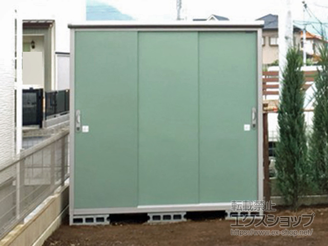 静岡県三島市のの物置・屋外倉庫 エスモ 一般型 1950×900×1959 ESE-1909A-EG 施工例