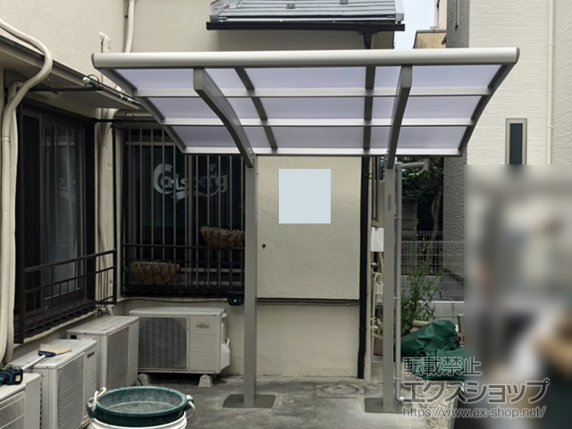 東京都文京区ののサイクルポート・駐輪場 プレシオスポート ミニ 積雪〜20cm対応 施工例