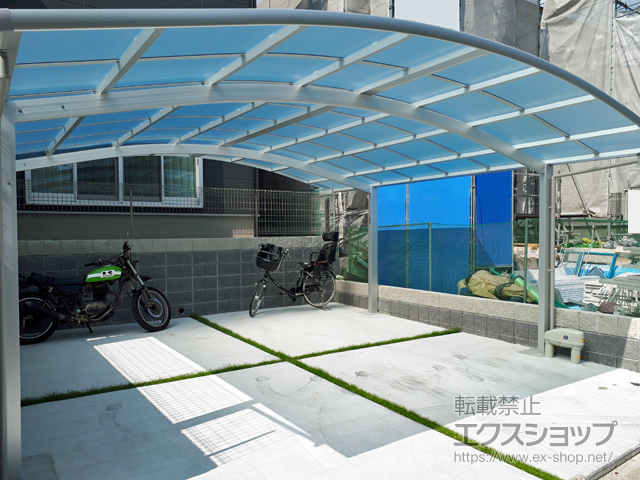 福岡県太宰府市ののカーポート レイナツインポートグラン　積雪〜20cm対応 施工例