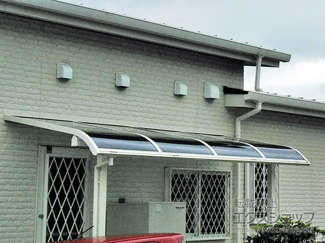 福岡県糟屋郡久山町ののテラス屋根 ソラリア R型 テラスタイプ 単体 積雪〜20cm対応 施工例