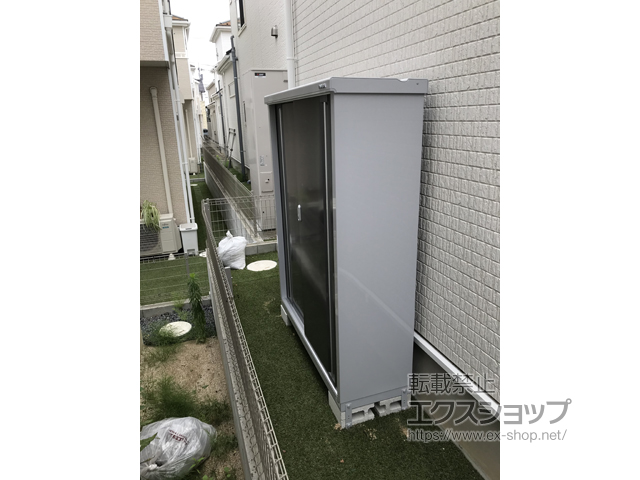 千葉県柏市のの物置・屋外倉庫 シンプリー 一般型 ( MJX-134D-PG) 施工例