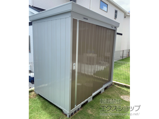 千葉県市原市のの物置・屋外倉庫 ネクスタ 一般型 2210×1370×2020 NXN-30S-MB 施工例