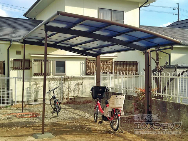 長野県松本市ののカーポート レイナポートグラン　積雪〜30cm対応*オプション併用時 施工例