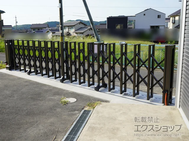 ���R������s��LIXIL ���N�V��(TOEX)�̃J�[�Q�[�g �O�����V���C��C�^�C�v �d���� �t���b�g���[�� �ЊJ�� 600�r �{�H��