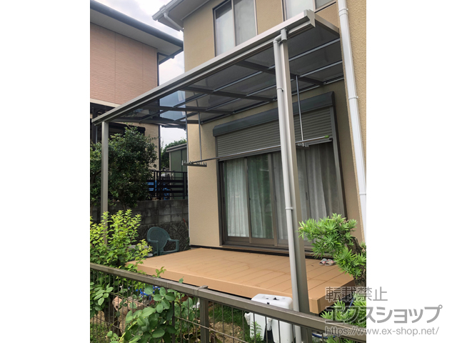 大分県別府市ののウッドデッキ リウッドデッキ 200 施工例