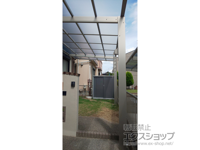 愛知県清須市ののカーポート エフルージュグラン　積雪〜20cm対応 施工例