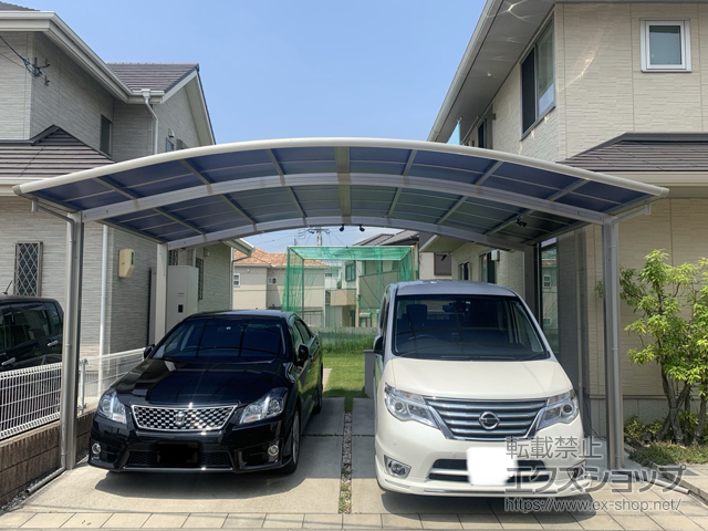 和歌山県岩出市ののカーポート レイナツインポートグラン　積雪〜20cm対応 施工例