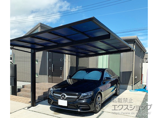 大分県中津市ののカーポート エフルージュグラン　積雪〜20cm対応 施工例