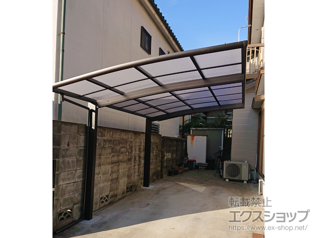 滋賀県大津市ののカーポート レイナポートグラン　積雪〜20cm対応 施工例