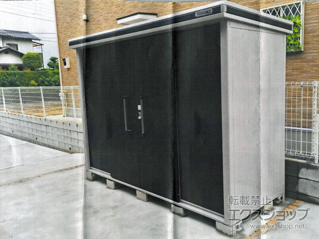 千葉県佐倉市のの物置・屋外倉庫 エルモ 一般型 2920×1170×2121（LMD-2911） 施工例