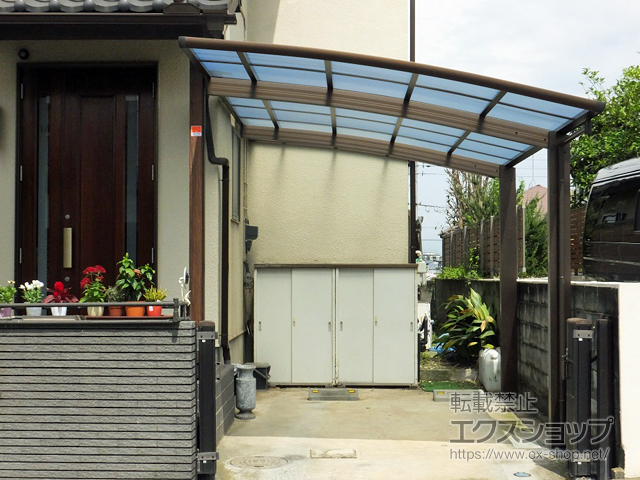 神奈川県海老名市ののカーポート レイナポートグラン　積雪〜20cm対応 施工例