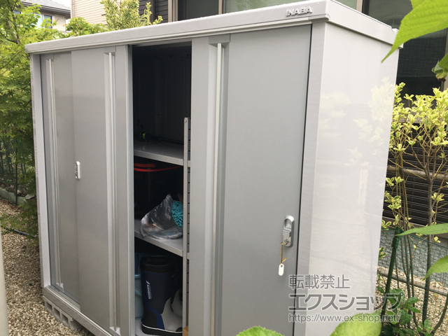 福岡県福岡市のの物置・屋外倉庫 シンプリー 一般型 ( MJX-196D-FS) 施工例