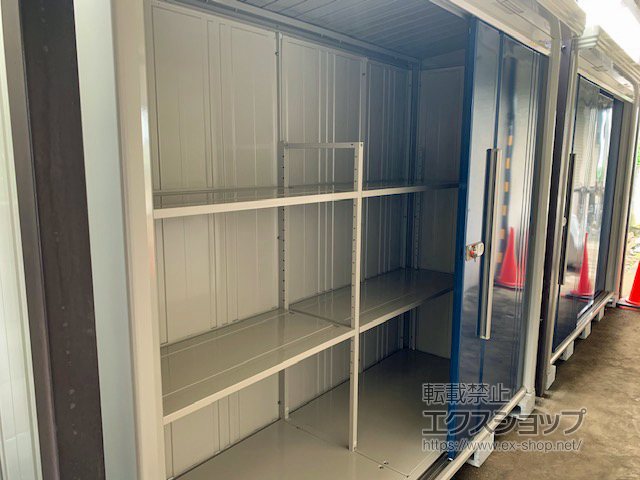 埼玉県和光市のの物置・屋外倉庫 Mr.ストックマンダンディ 一般型 2532×890×2110（ND-2508） ND-2508-DB 施工例