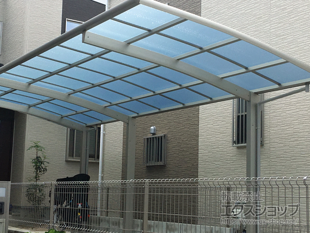 福岡県福岡市ののカーポート レイナポートグラン 延長　積雪〜20cm対応 施工例