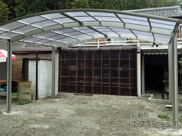 兵庫県神戸市ののカーポート レイナツインポートグラン　積雪〜20cm対応 施工例