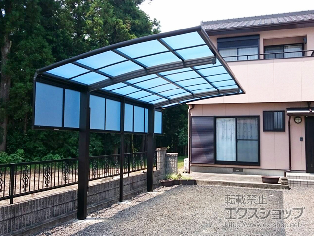 三重県亀山市ののカーポート レイナポートグラン　積雪〜20cm対応 施工例